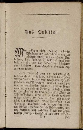 Ans Publikum