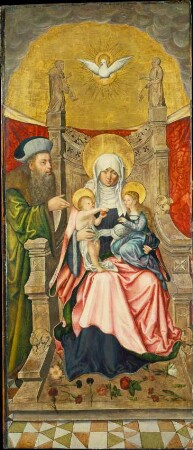 Die heilige Anna Selbdritt mit Joachim
