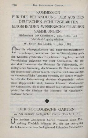 Komission für die Behandlung der aus den Deutschen Schutzgebieten eingehenden wissenschaftlichen Sammlungen
