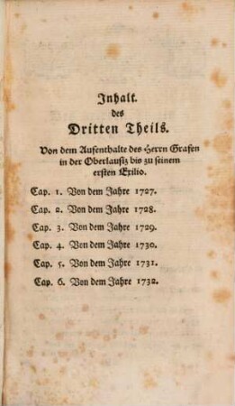Leben des Herrn Nicolaus Ludwig Grafen und Herrn von Zinzendorf und Pottendorf, 3