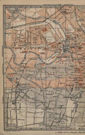 Karte: Übersichtsplan von Berlin (1:44.120)