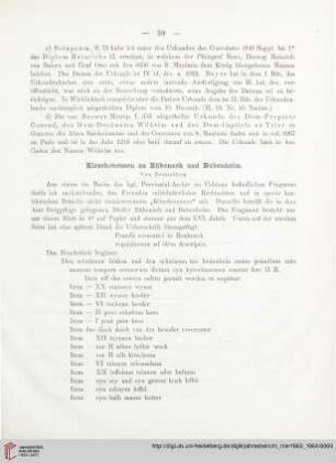 Kirschenessen zu Rübenach und Bubenheim