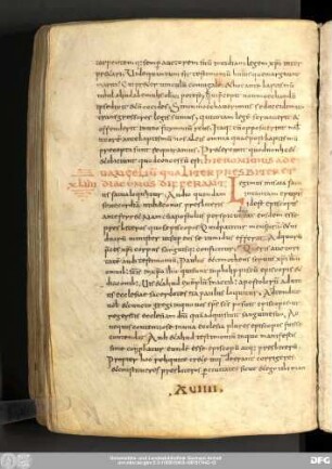 [Ad Euangelum presbyterum. CSEL 56, Nr. 146]