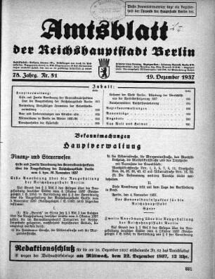 1937,51: Nr. 51, 21. Dezember 1937