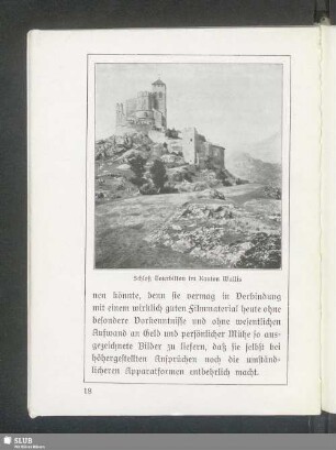 Schloß Torbillon im Kanton Wallis