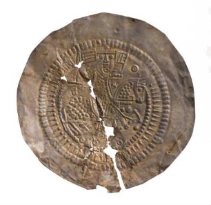 Münze, Brakteat, um 1208/1210