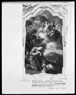 Seitenaltar des Sankt Wendelin: Heilige Wendelin