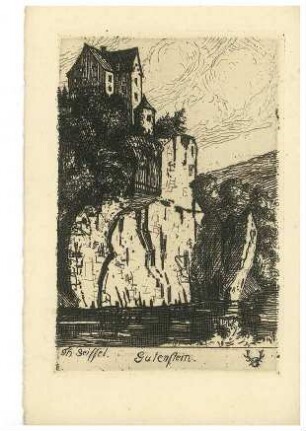 Burg Gutenstein und Donautal