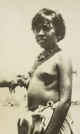 Mädchenportrait (Lateinamerika-Aufenthalte 1928/1942 – Album Indigene Bevölkerung)