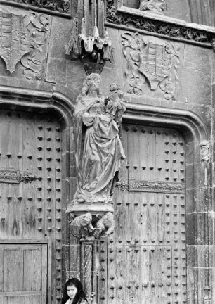 Hochaltar, 1. Hauptgeschoss, Detail rechte Seite: Evangelist Matthäus