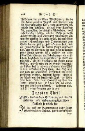 Zweyten Theil.