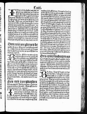 Des xxiiii sondages na der hylghe[n] drevoldycheit