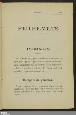 Entremets