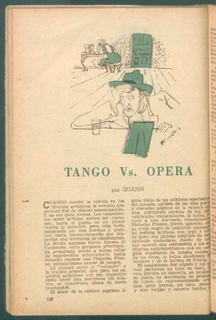 Tango vs. ópera
