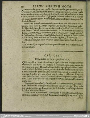Cap. LIII. Rei cautio circa Defensionem