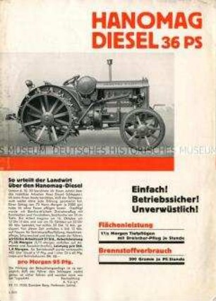 Moderne und wirtschaftliche Schlepper