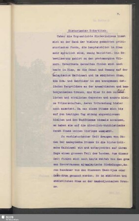 Historischer Überblick