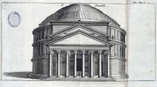 Nouveau voyage d'Italie, fait en l'année 1688. 1691 - Band 2: Nouveau voyage d'Italie (1688)Le Pantheon