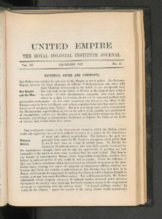The Empire and the War.