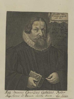 Bildnis des Ioannes Conradus Goebelius