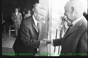 Besuch von Dr. Karl Heinrich Lübke (Bundespräsident der Bundesrepublik Deutschland (BRD)) am Kernforschungszentrum Karlsruhe (KfK)