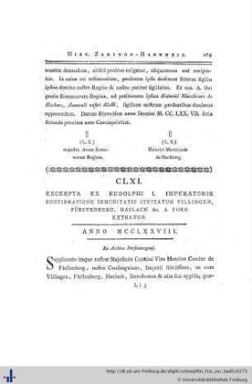 CLXI - CLXXX.