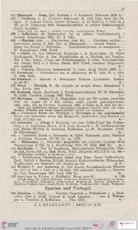 Spanien und Portugal (Nr. 446-460)