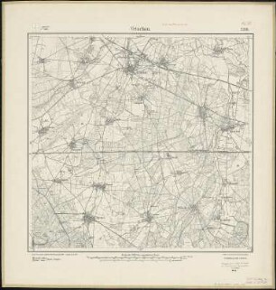 Meßtischblatt 2399 : Vetschau, 1917 : Vetschau. - Aufn. 1901, hrsg. 1903, Aufldr. 1917. - 1:25000. - [Berlin]: Reichsamt für Landesaufnahme, 1917. - 1 Kt.