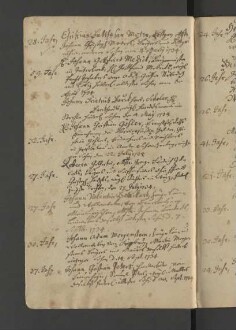 Bürgerbuch der Stadt Zeitz - 1701-1801