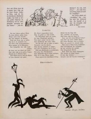 "Die Geschichte von der häßlichen Prinzessin" "Scherenschnitt"