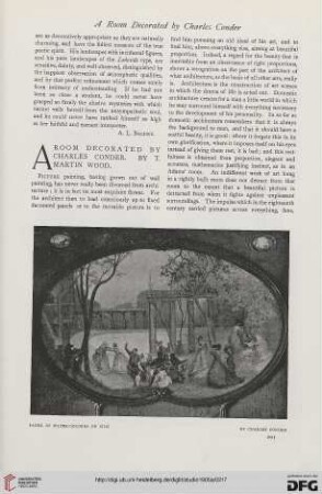 34: A room decorated by Charles Conder