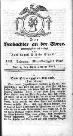 44. Stueck, 30. Oktober 1843