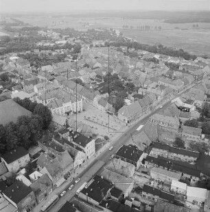 Kernstadt von Bützow : Blickrichtung Nordosten