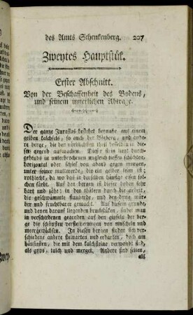 Zweytes Hauptstük.