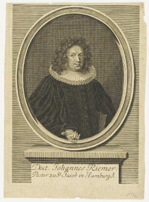 Bildnis des Johannes Riemer
