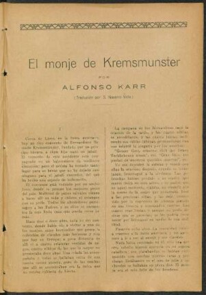 El monje de Kremsmunster