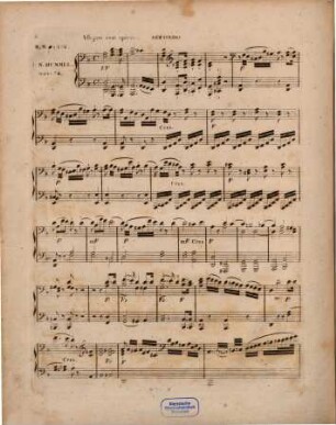 Grand duo : a quatre mains pour le piano forte