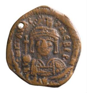 Münze, Follis, 589/90