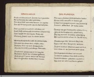Das Kloster : [SW V: H17]; [SW V, S. 51/114-115]