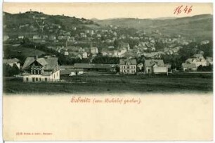 Sebnitz, vom Bahnhof gesehen