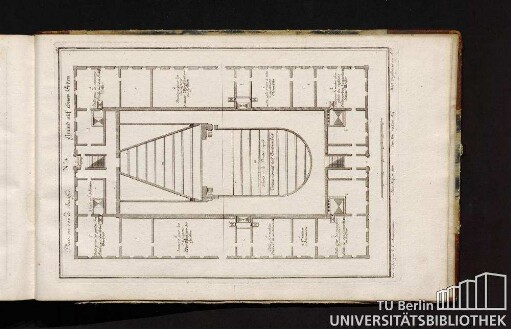 No. 4. Plan au rez de chaussée. Grund auf ebner Erden.