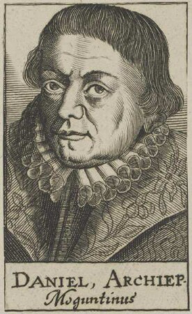 Bildnis des Daniel, Erzbischof und Kurfürst von Mainz