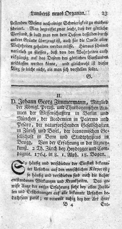 Von der Erfahrung in der Arzneykunst. T.1.2.