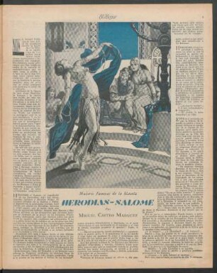 Herodias-Salomé : Mujeres famosas de la historia