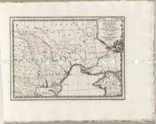 Nuovo Atlante Geografico Universale: La Bessarabia e parte della Moldavia e della Vallachia