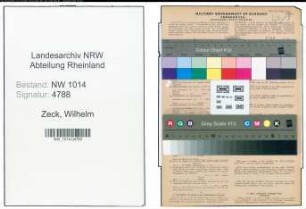 Entnazifizierung Wilhelm Zeck , geb. 02.06.1895 (Schreiner)