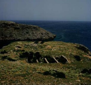 Kreta, Platanias. Diktynnaion. Tempelbezirk und römische Zisterne