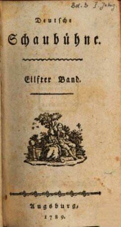 Deutsche Schaubühne. 3. 1789