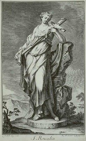 S. Rosalia (nach einer Statue der Hofkirche)