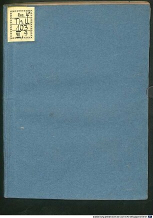 Epistola Lvtheriana Ad Leonem Decimvm Svmmvm Pontificem. Dissertatio De Libertate Christiana Per Avtorem Recognita. VVittenbergae